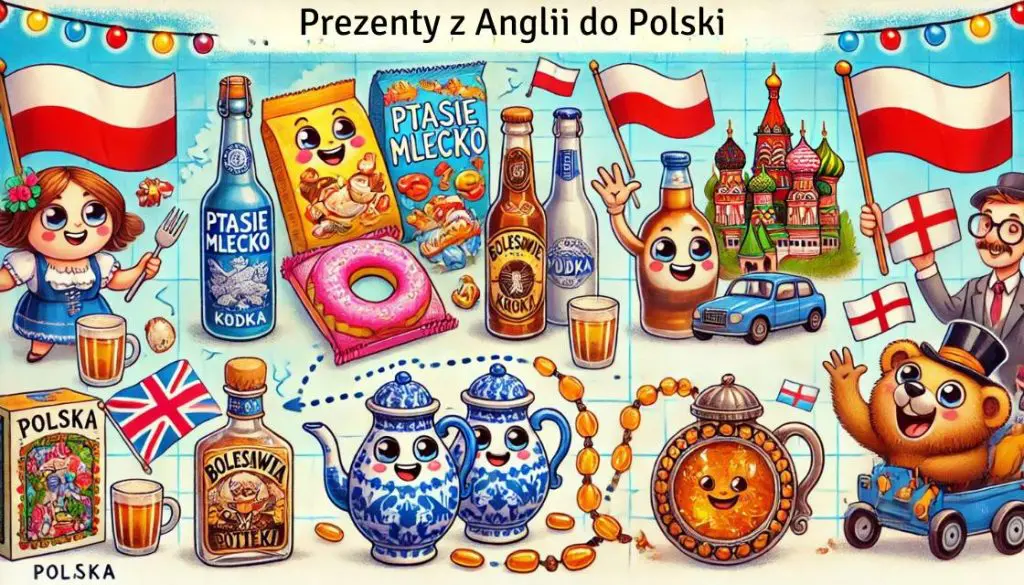 prezent z polskii do Anglii - co podarować bliskim